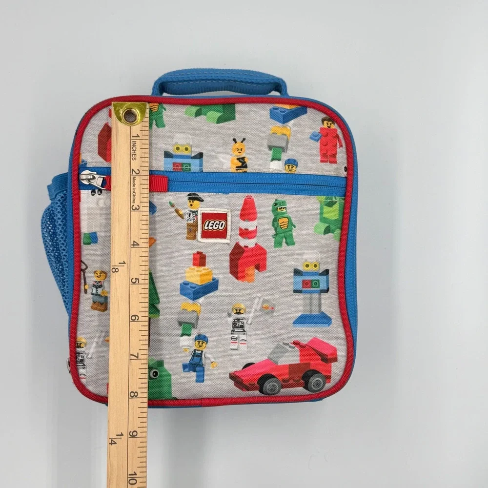 Pottery Barn Kids LEGO Lunch Box Boy Mackenzie Insulated Minifigure School Bag